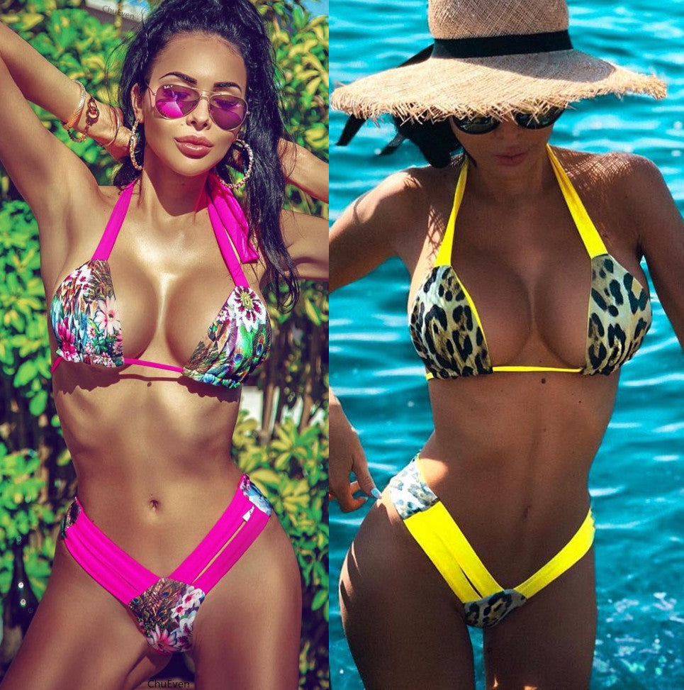 Women's Colorful Printed Swimsuit StylebySassy
