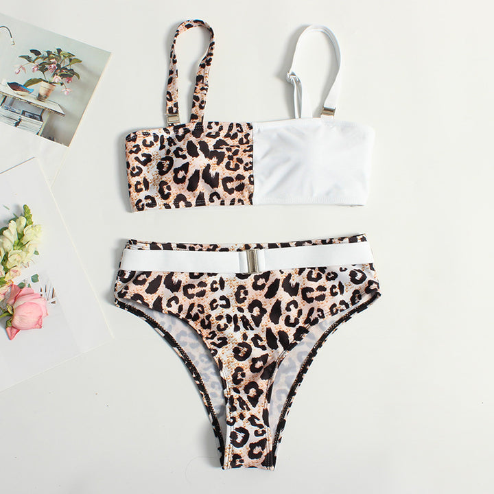 Women Trendy Leo Pattern Bikini StylebySassy