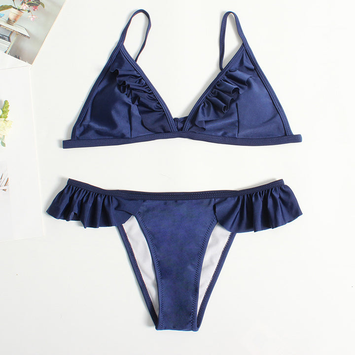 Women Ruffle Cut Bikini Set StylebySassy