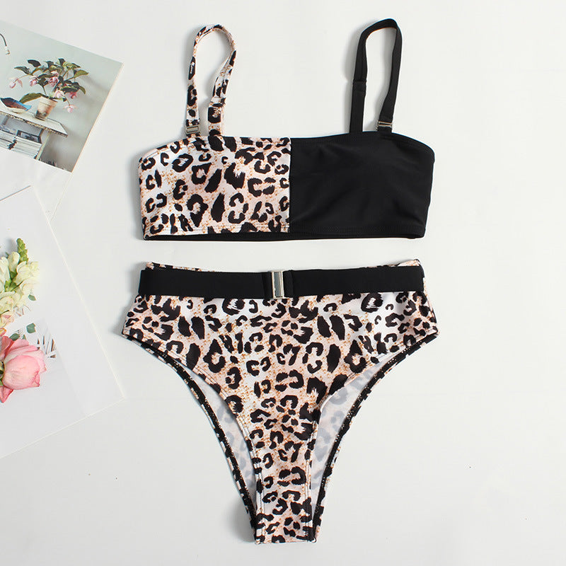 Women Trendy Leo Pattern Bikini StylebySassy
