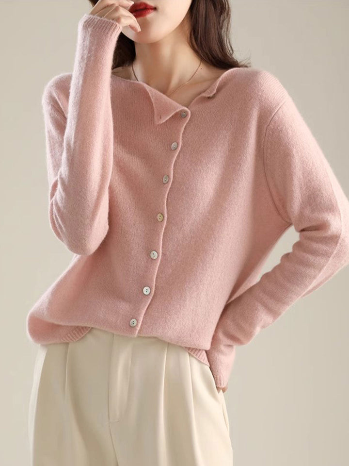 Cardigan for Women |  V-Neck Button Front