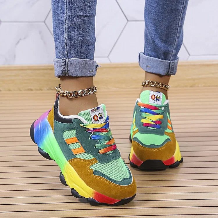 StylebySassy | Orthopedic Rainbow Shoes