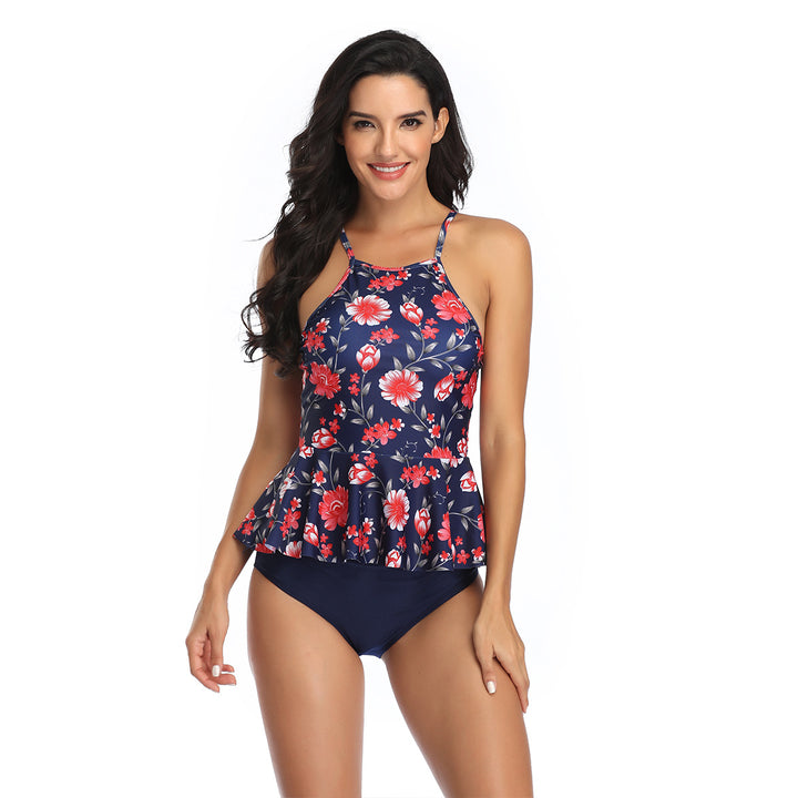 Women’s Tankini Set with slightly flared top and comfortable bottoms StylebySassy