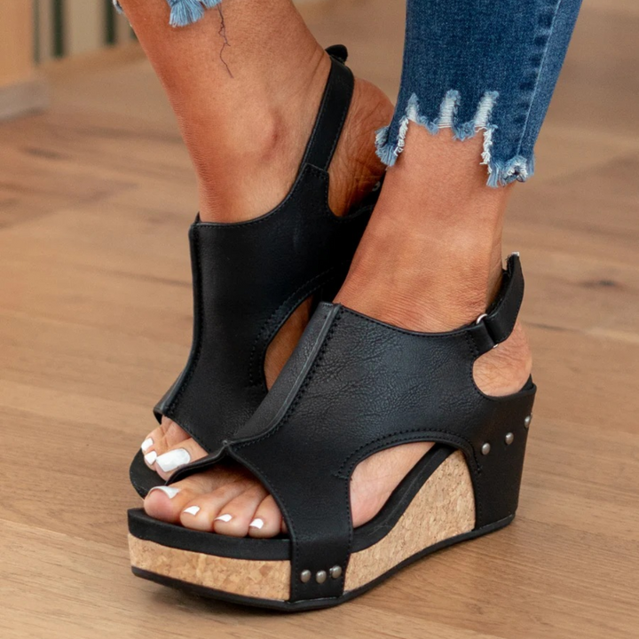 Sandals for Women | Platform Slingback Wedge