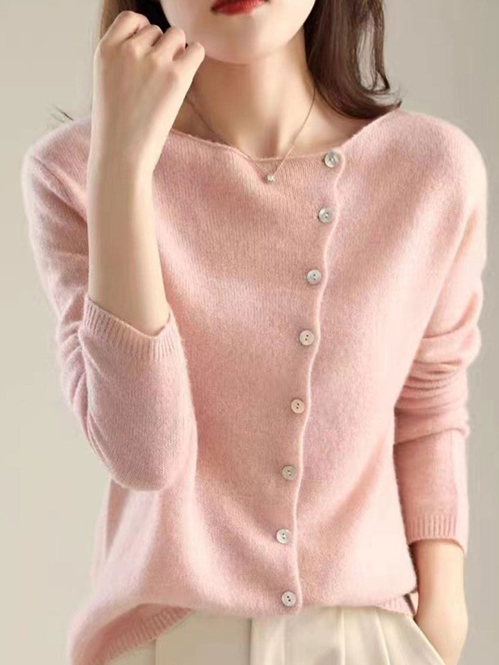 Cardigan for Women |  V-Neck Button Front