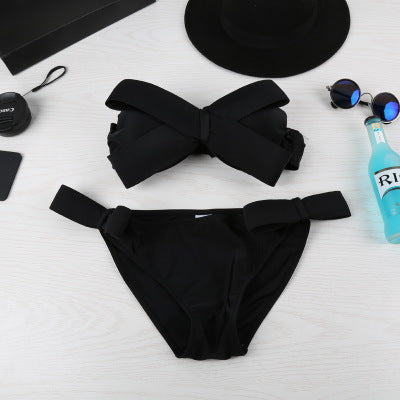 Ladies Bandeau Bikini with striking bows StylebySassy
