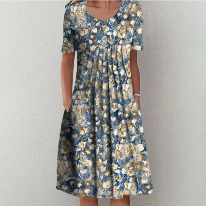 Elegant cotton dress
