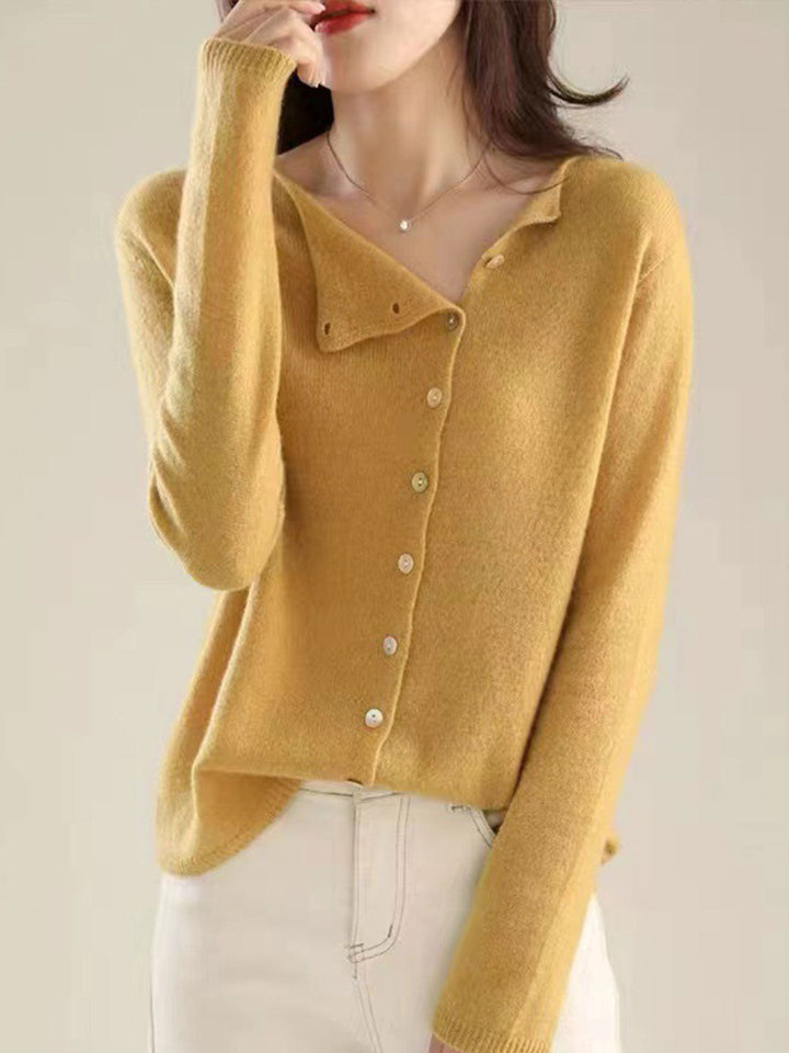 Cardigan for Women |  V-Neck Button Front