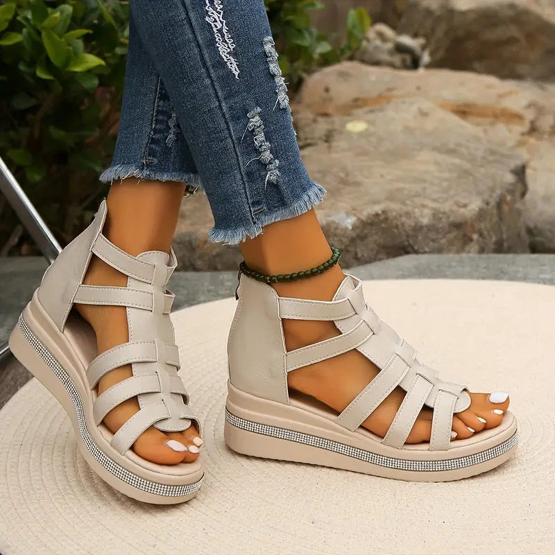 Sandals for Women | Platform Strappy Design