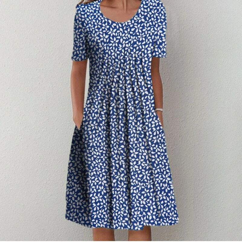 Elegant cotton dress