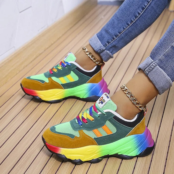 StylebySassy | Orthopedic Rainbow Shoes