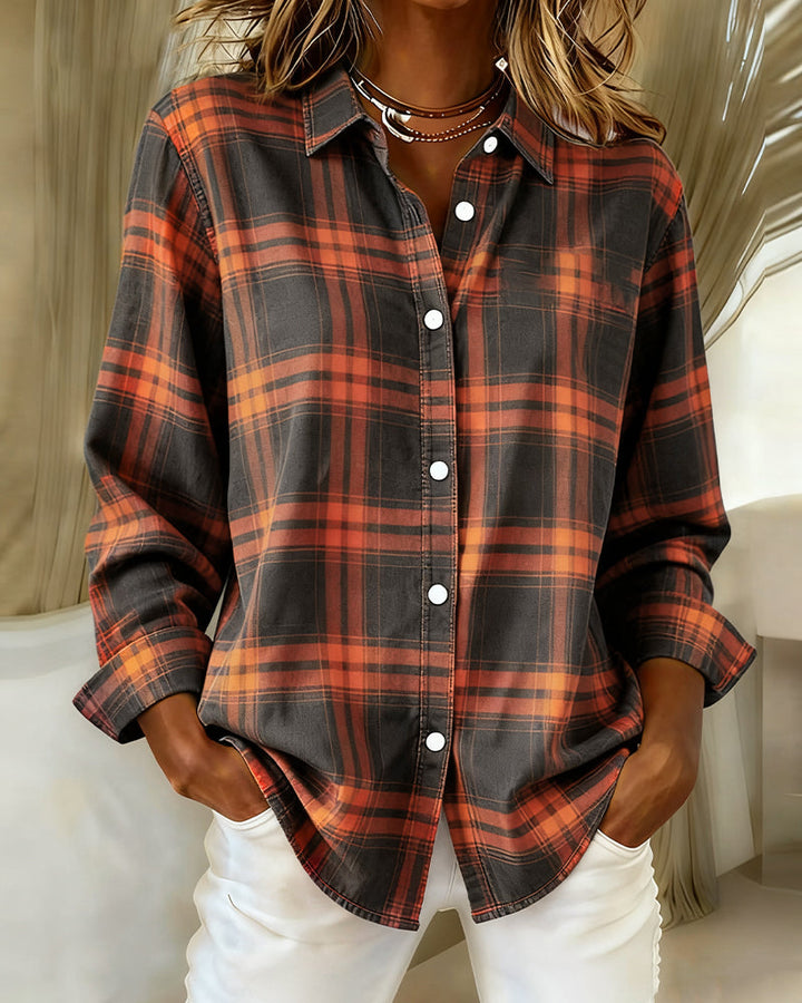 StylebySassy | Check pattern and notched lapel