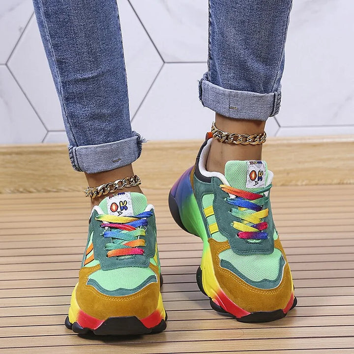 StylebySassy | Orthopedic Rainbow Shoes