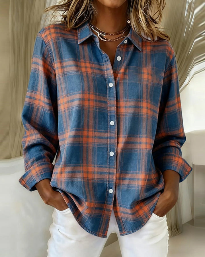 StylebySassy | Check pattern and notched lapel