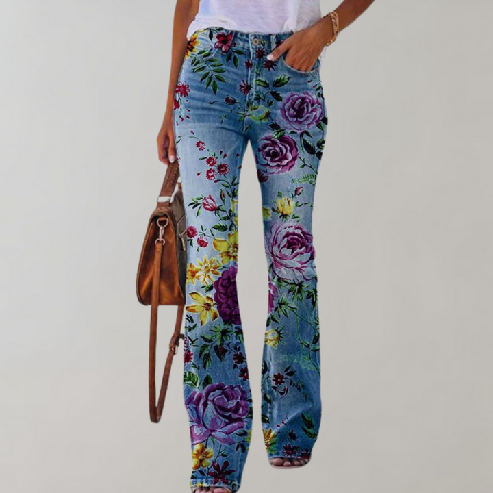 StylebySassy | Flared trousers with button closure