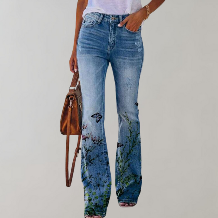 StylebySassy | Flared trousers with button closure