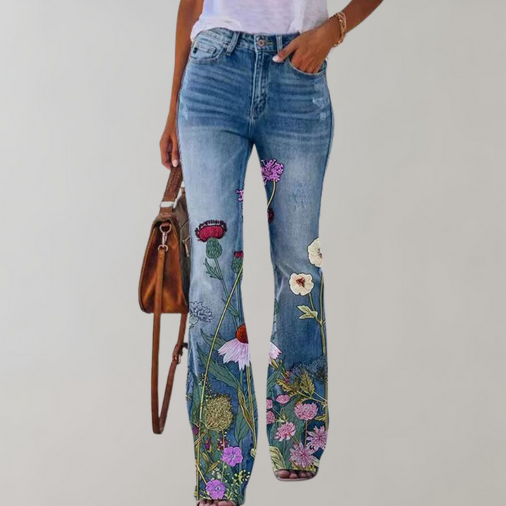 StylebySassy | Flared trousers with button closure