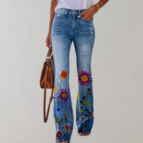 StylebySassy | Flared trousers with button closure
