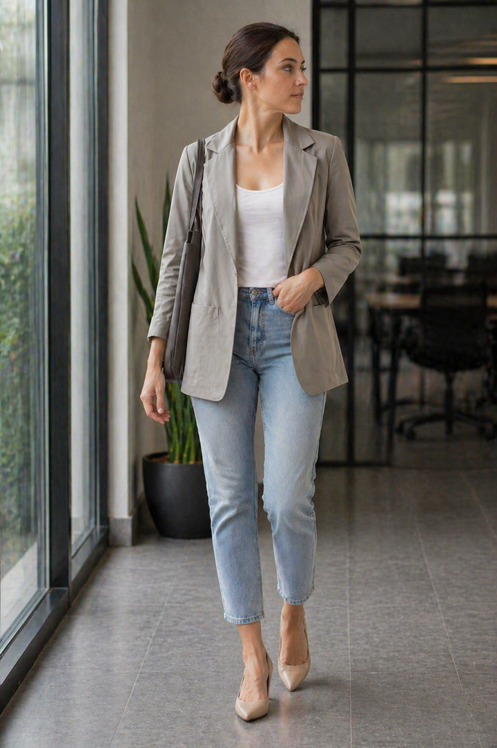 StylebySassy | Elegant Long Blazer for Women