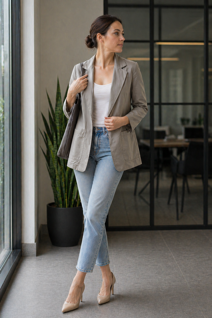 StylebySassy | Elegant Long Blazer for Women