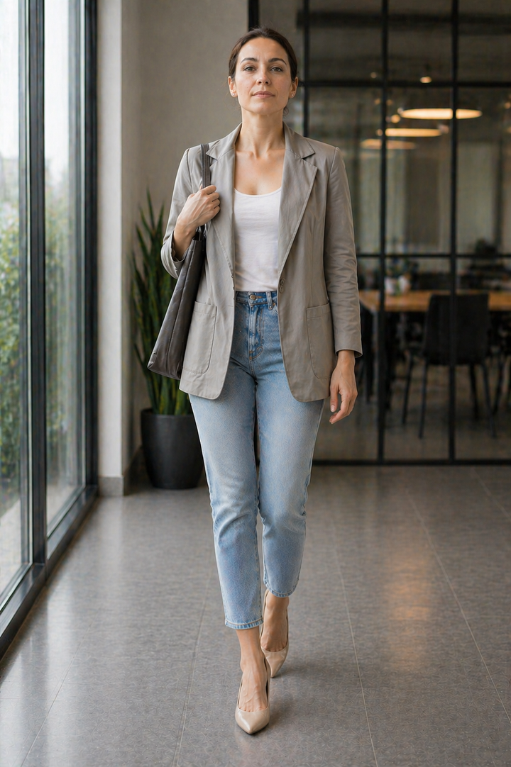 StylebySassy | Elegant Long Blazer for Women