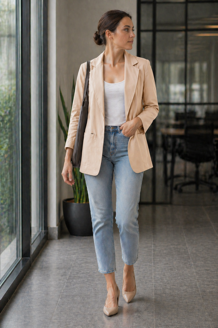 StylebySassy | Elegant Long Blazer for Women