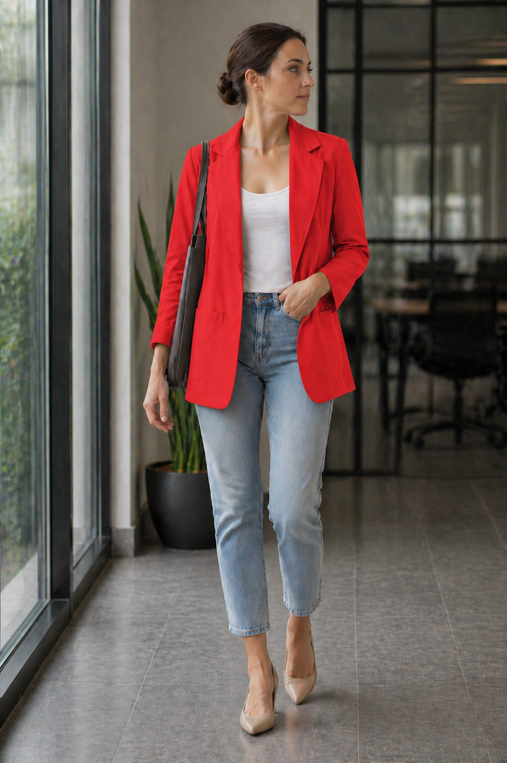StylebySassy | Elegant Long Blazer for Women
