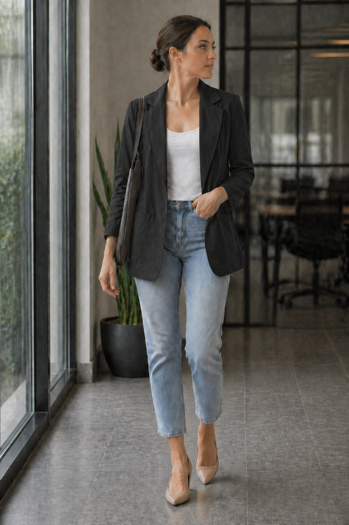 StylebySassy | Elegant Long Blazer for Women