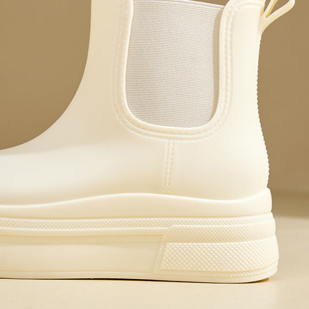 Women’s Chelsea Ankle Boots with Elastic Side