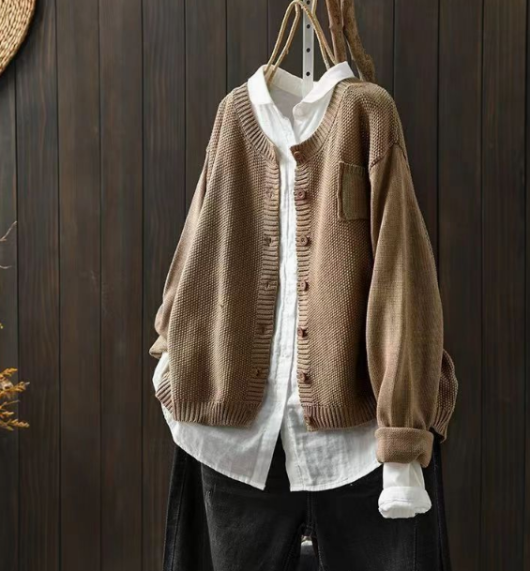 Cardigan for Women | Long Sleeve Button Front