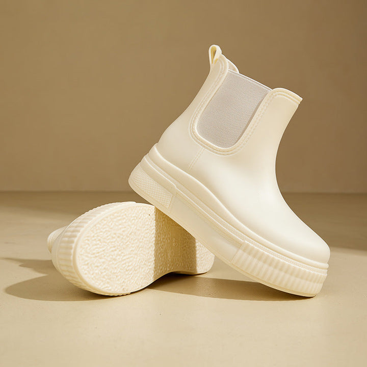 Women’s Chelsea Ankle Boots with Elastic Side