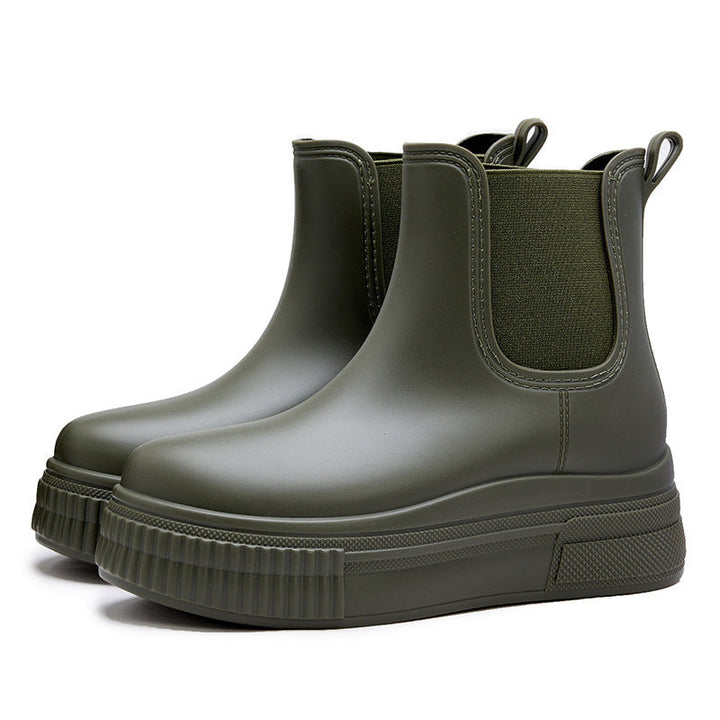 Women’s Chelsea Ankle Boots with Elastic Side
