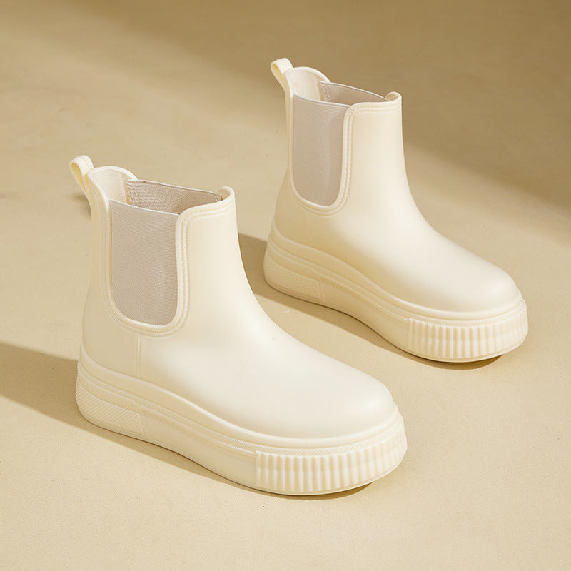 Women’s Chelsea Ankle Boots with Elastic Side