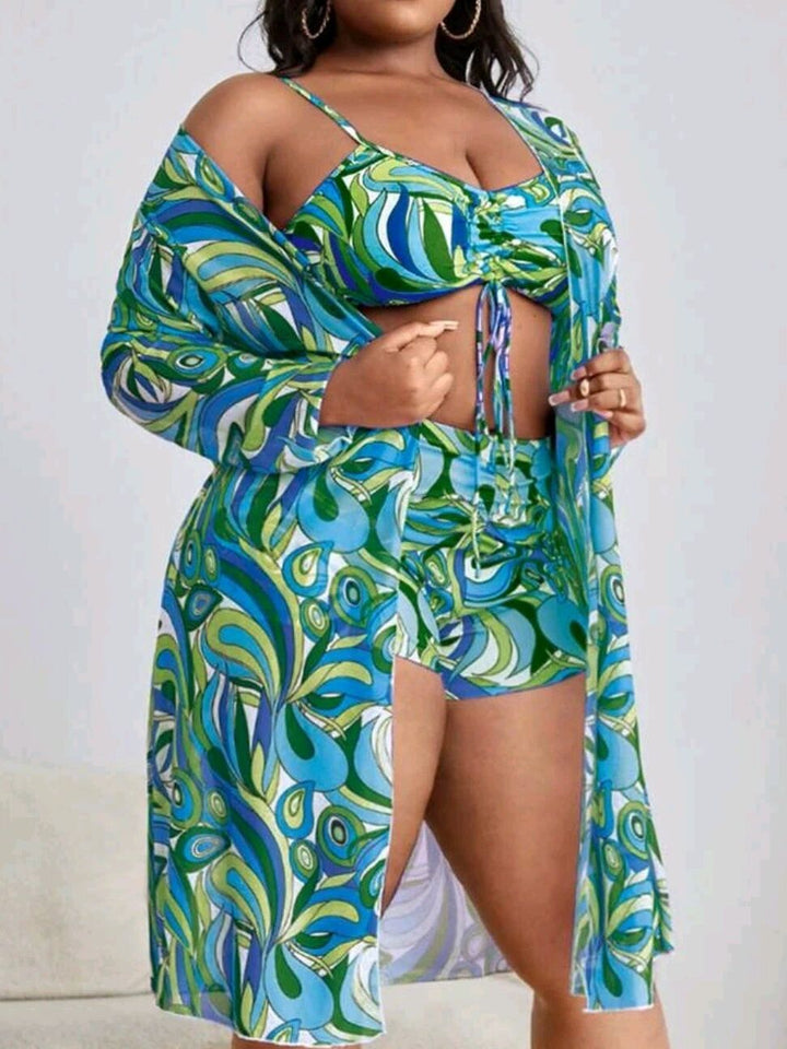 Women's swimwear with continuous cover StylebySassy