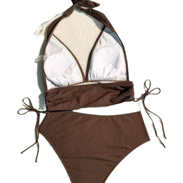 Ladies Triangle Bikini with fashionable wrap design StylebySassy