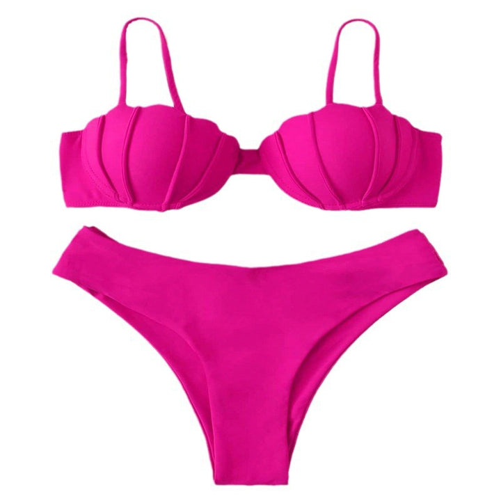 Women's bikini set with padded top and high-cut bottom StylebySassy