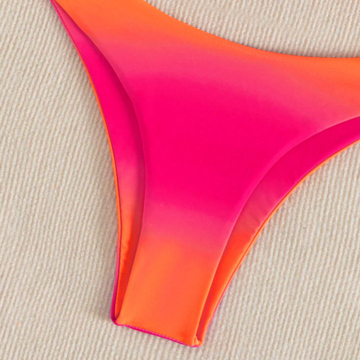 Women's bandeau bikini with floral heart design StylebySassy