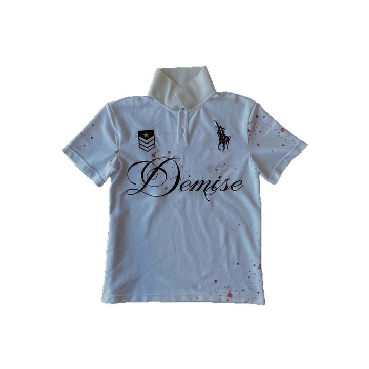 Ladies Polo T-Shirt with stylish lettering StylebySassy