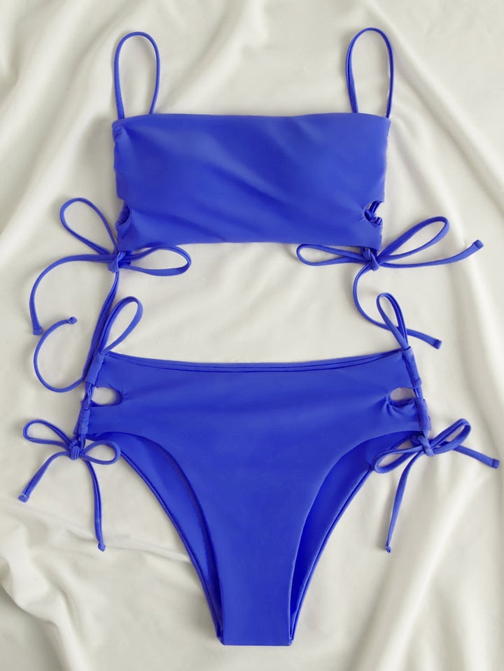 Women Crop-Top Bikini with adjustable straps StylebySassy