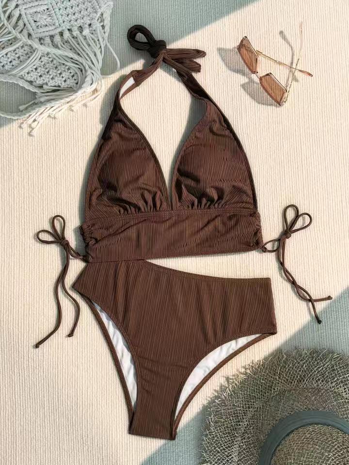 Ladies Triangle Bikini with fashionable wrap design StylebySassy