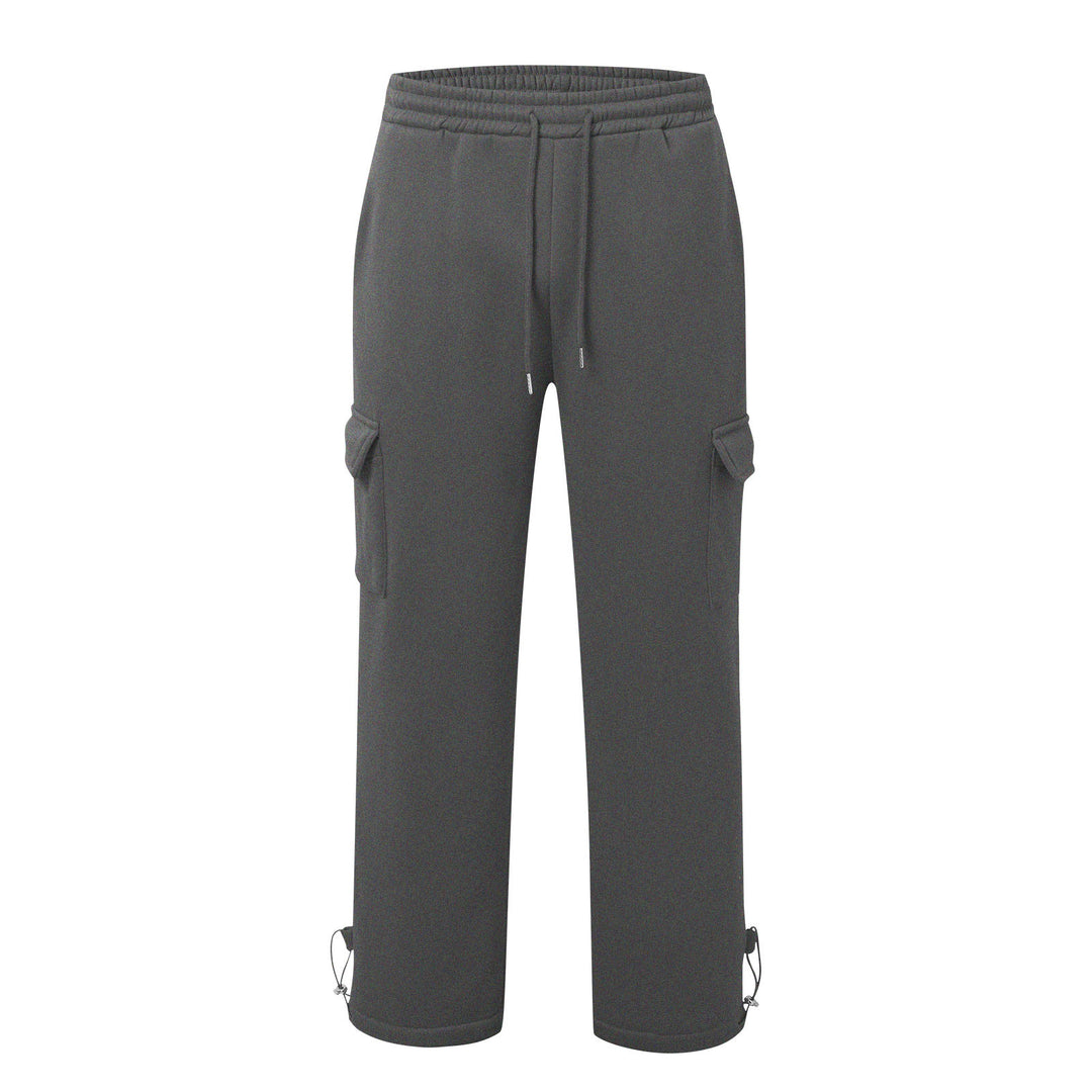 Men's nan cargo jogging pants with elastic waistband, drawstring and adjustable hem StylebySassy