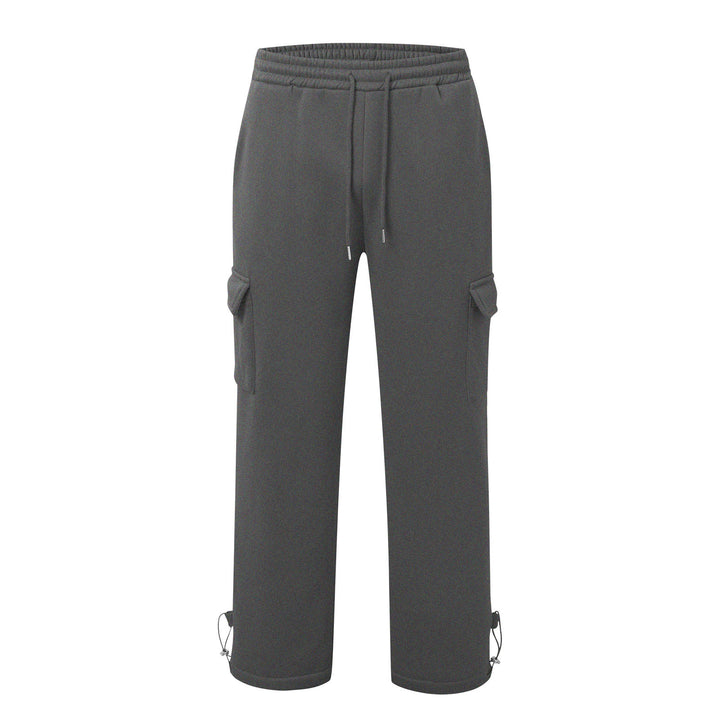 Men's nan cargo jogging pants with elastic waistband, drawstring and adjustable hem StylebySassy