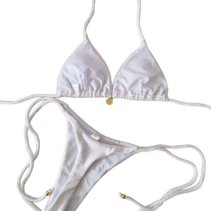 Women Triangle Bikini with refined details StylebySassy