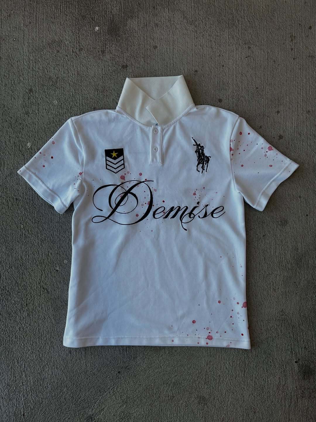 Ladies Polo T-Shirt with stylish lettering StylebySassy