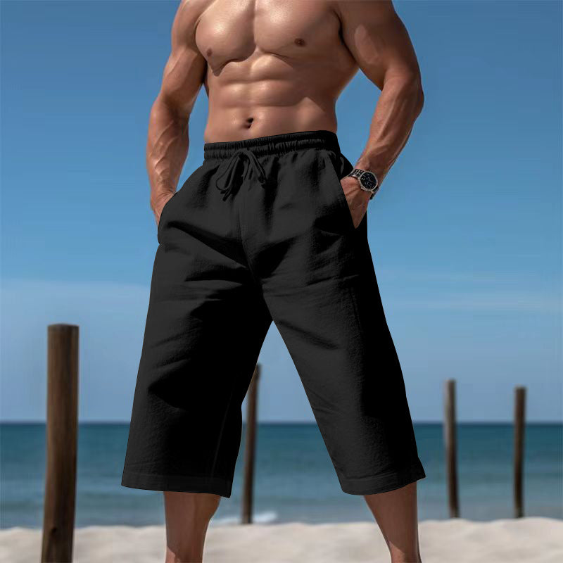 Men's urban summer bermuda in a clear cut with comfort waistband StylebySassy