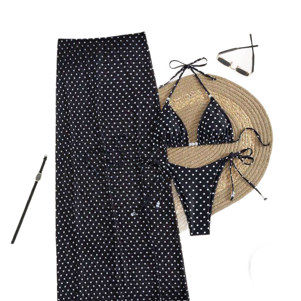 Ladies Stylish Beach Dress with Dots StylebySassy