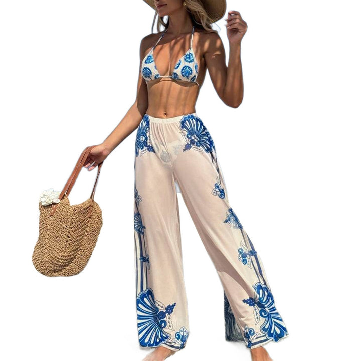 Women's bikini set with floral design and airy cut StylebySassy