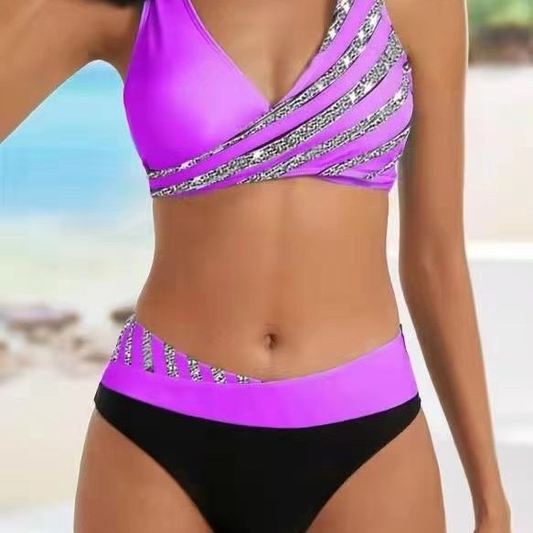 Women Sporty Bikini with fashionable wrap top StylebySassy