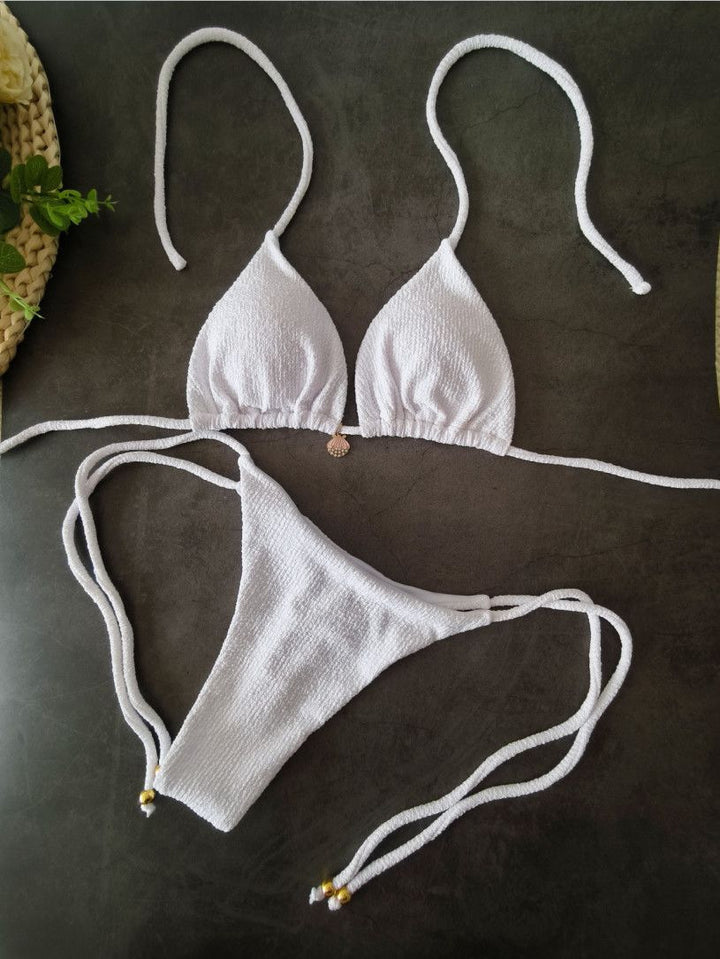 Women Triangle Bikini with refined details StylebySassy
