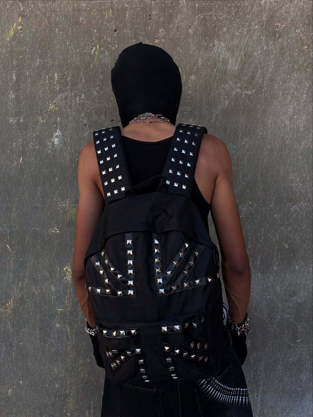 Women Stylish Backpack with Stud Design StylebySassy